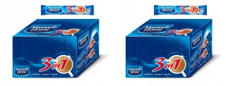 Instantná káva -  Maxwell House Coffee 3v1 sáčok 40 x 15,2g