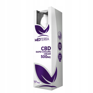CBD - Medterra CBD Šport Cream 500mg 50 ml | CBD krém