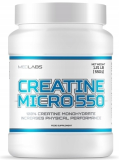 Kreatín - Medlabs Createine Micro 550 Kreatín Monohydrát USA