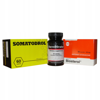 Testosterón - Mega 3PAK Právne steroidy Metatabol Winstrol