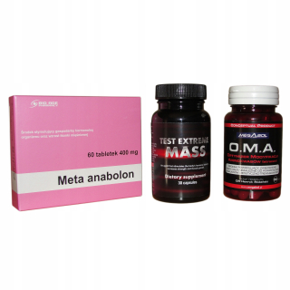 MEGA Silná Set Winstrol Metanabol Sarm Sarms