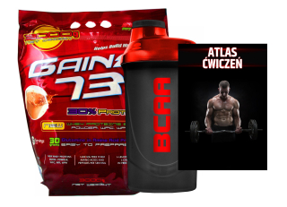 Gainer - Megabol Gainer 737 3kg Biako Xtra BCAA + Shaker!