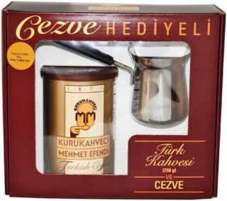 Káva mletá -  Turecká káva Mehmet Efendi 250g + téglik