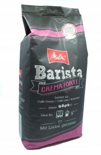 Zrnková káva -  Melitta Barista Crema Forte 1kg Granulárna káva