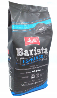 Zrnková káva -  Melitta Barista Espresso 1kg Coffee Granular