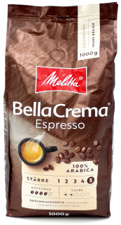 Zrnková káva - Melitta Bella Crema Espresso Coffee Granular 1KG