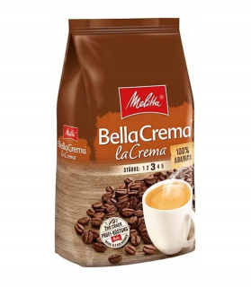 Zrnková káva - Melitta Bella Crema La Crema Grainy 1KG čerstvé