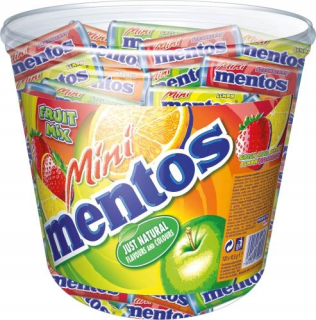 MENTOS MINI ŽIVOTNÁ CANDY 120 PCS.X10,5G 27528