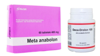 Aminokyseliny - Meta 60k + deca 80k silná mega hmotnostná sada