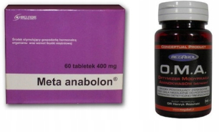 Testosterón - Meta + oma mega deka nastaviť pre svalovú hmotu
