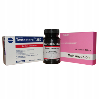 Meta + SARM + testosterol nohy Winstrol Metanabol