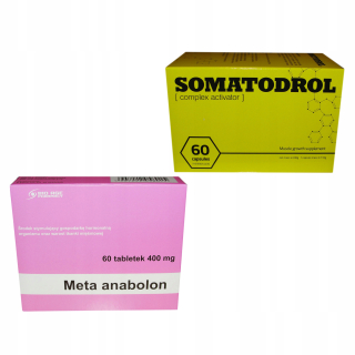 Testosterón - Meta + Somatodrol Metanabol Power Sterroid Windstrol