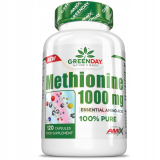 Metionine 1000mg 120caps široký zdravotný aspekt