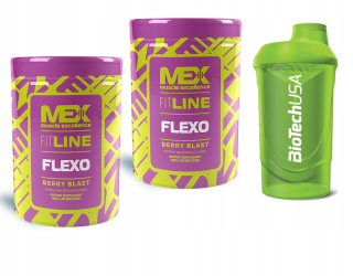 Ochrana kĺbov -  Mex Flexo 400g x 2 Berry Blast SPOJE FLEX 800 g