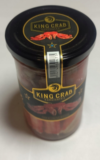 Kamchatka Crab Mäso v slanom mori 220g