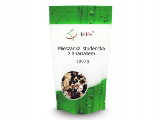 Študentová zmes s ananásom 1000g