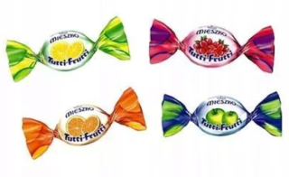 Mieszko TUTTI FRUTTI LANDRYNKA plnené 2,5 kg