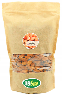 Orechy - Kalifornské mandle všetky 1kg Veľká kvalita