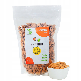 Orechy - Kalifornské mandle. Celé veľké 1kg XXL Premium