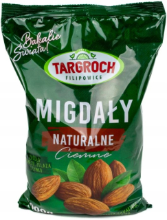 Orechy - Kalifornia mandle celé 1kg TMAVÉ PRÍRODNÉ