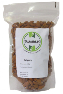 Orechy - Kalifornské mandle veľké čerstvé zdravé 1kg