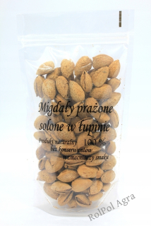 Orechy - Pečené mandle solené v škrupine 1kg chrumkavé