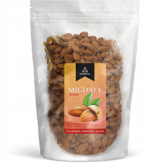 Orechy - Mandle vytiahli čerstvé celé 1 kg prírodné Sonris
