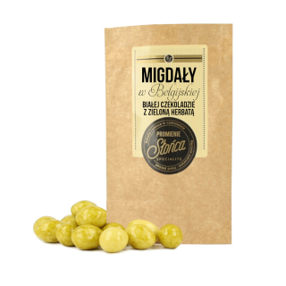 Orechy - Mandle v bielej čokoláde s matica 500g čajom