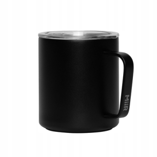 MiiR - Camp Cup Black - kempingový hrnček 350 ml