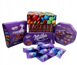 Sada Milka Box s poďakovaním Ospravedlnenie