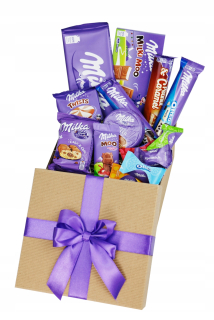 Milka box sada sladkostí darčekový kôš sladkostí