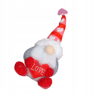 Darček na Valentína - Láska gnomes plyšové svadobné gnome srdce gnomes