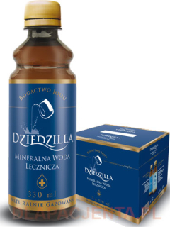 Minerálna liečivá voda tmavá 330ml - 12 ks.