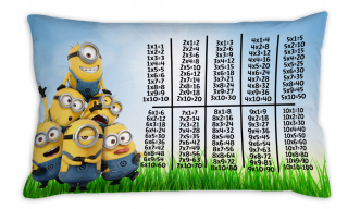 Miština Minion násobilky Vankúš Gadget