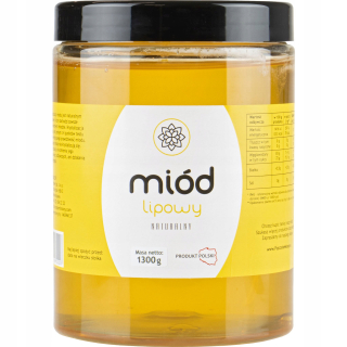Med 1300g Prírodné lipowy - s AMI medom