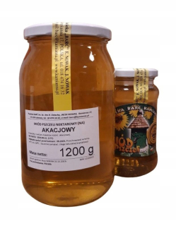 Honey Acacia 1200g Pasieka Barć Kamianna