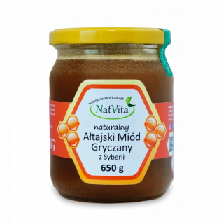 Pohánka Honey Ałtajski zo Sibírskej Natvita (650g)
