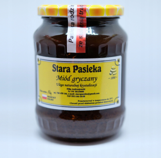 Pohánka med starý apiry 1 kg