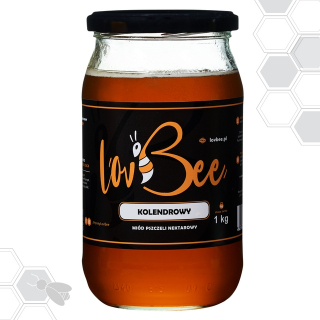 Koriandrový med 1kg #LovBee