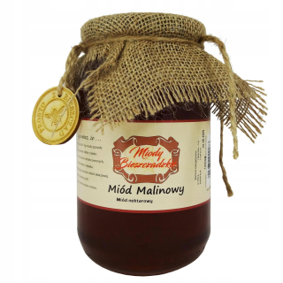 Raspberry Honey 1200g - Bieszczady Honey