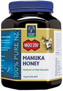 Honey Manuka 250+ Nectar 1kg - Manuka Zdravie