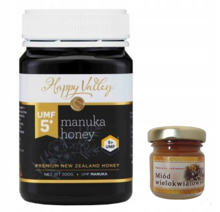 Honey Manuka MgO 83+ 500g Happy Valley + Free