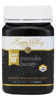 Honey Manuka, UMF 18+ Mg 696+ Happy Valley - 500 g