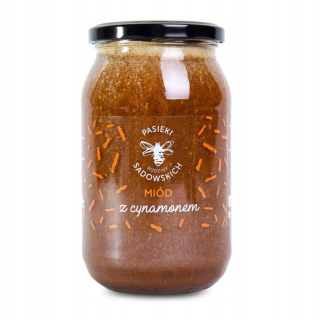 Sadowski včelínový med so škoricou 1150g