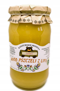 Medová včela s limetkou 1 kg kašubského medu