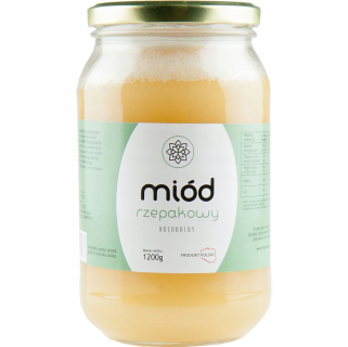 Rape Honey 1.2kg 100% Prírodné s vtipom 2020