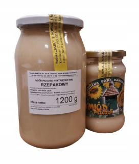 Rape Honey 1200g Pasieka Barć Kamianna