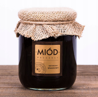 Medové chuť 700g Natural Bald Boloń Poľsko