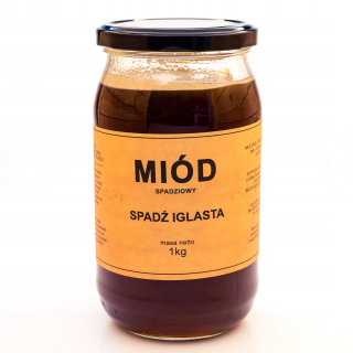 Honey ihličnatý prírodný 1 kg