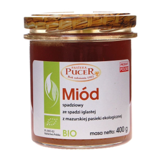 Med spadnúť s ihličnatým bio 400g gulička